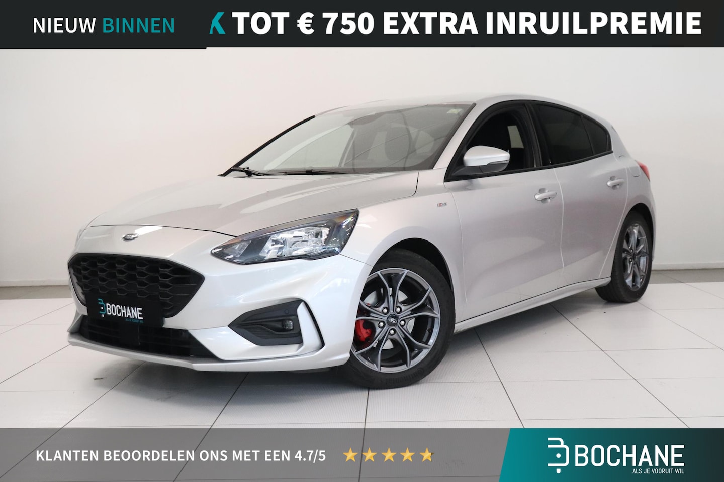 Ford Focus - 1.0 EcoBoost Hybrid ST Line X Business | Camera | Climate control | Stoelverwarming | B&O - AutoWereld.nl