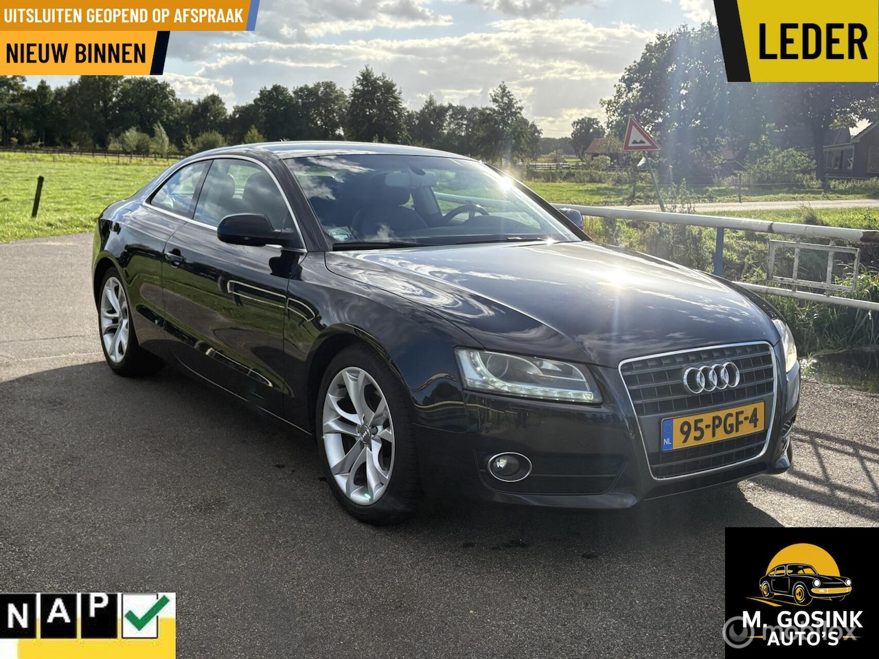 Audi A5 Coupé - 2.0 TFSI Pro Line Business S-Line Leder Nap - AutoWereld.nl