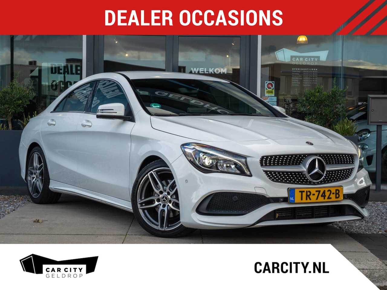 Mercedes-Benz CLA-Klasse - 180 Business Solution AMG / Led / Navi / Camera / Carplay / Cruise - AutoWereld.nl