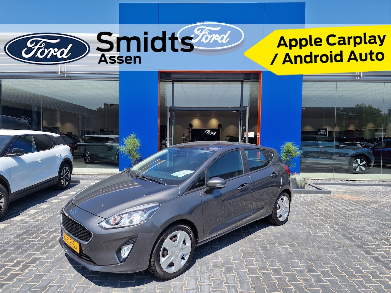 Ford Fiesta - EcoBoost 95 pk Connected | Navigatie | Cruise | LED | Parkeersens. | Apple Carplay | - AutoWereld.nl
