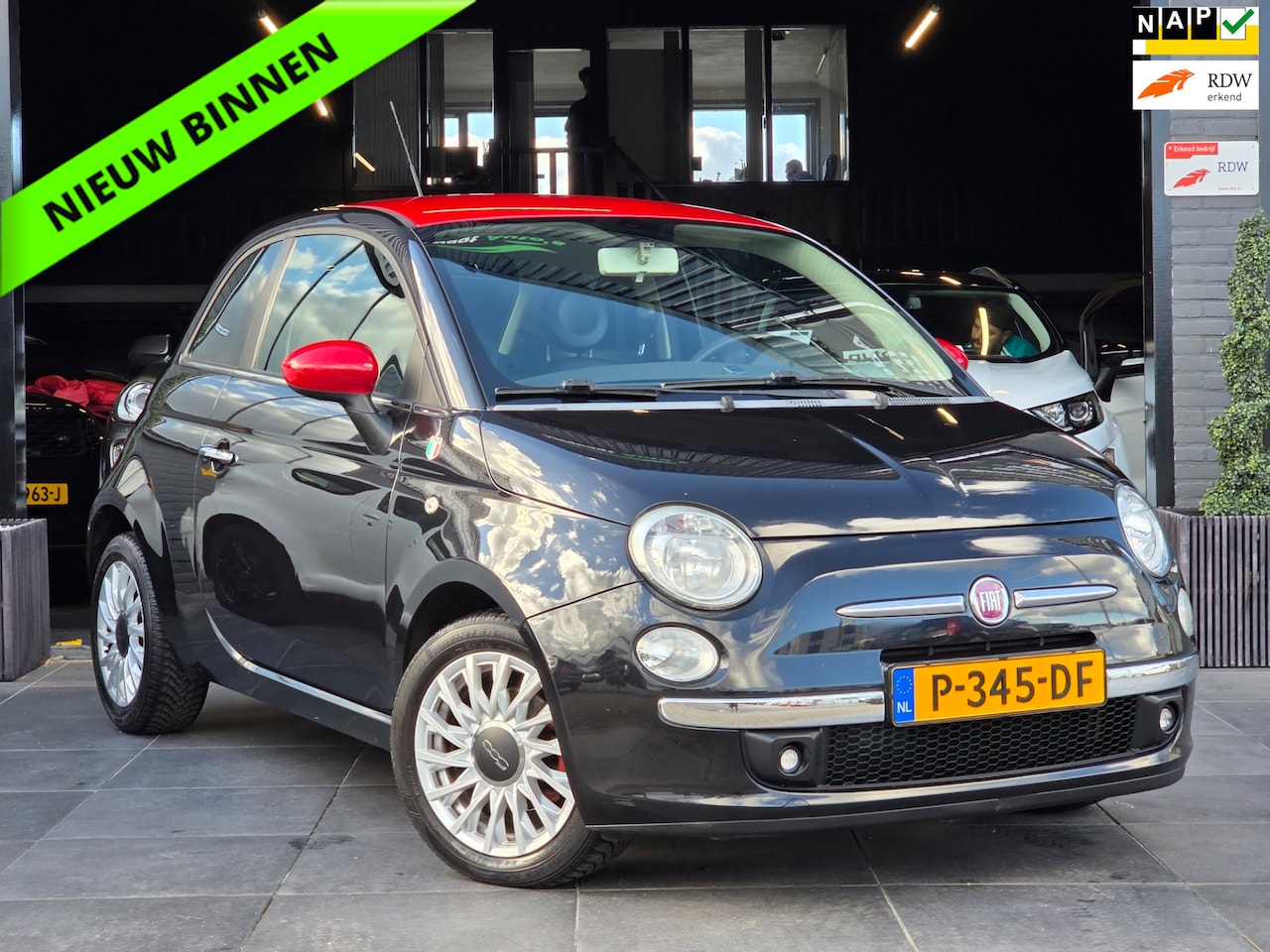 Fiat 500 - 1.4-16V Pop|Airco|El Pakket|6bak|APK - AutoWereld.nl