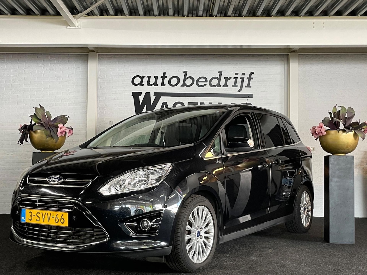 Ford Grand C-Max - 1.0 Titanium Camera/clima koppaking lek - AutoWereld.nl