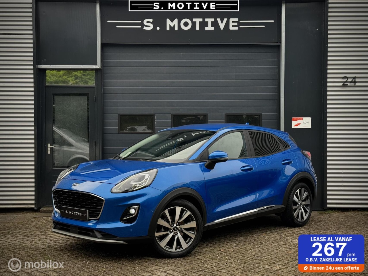 Ford Puma - 1.0 EcoBoost Hybrid Titanium125PK NAVI ADAP CRUISE - AutoWereld.nl