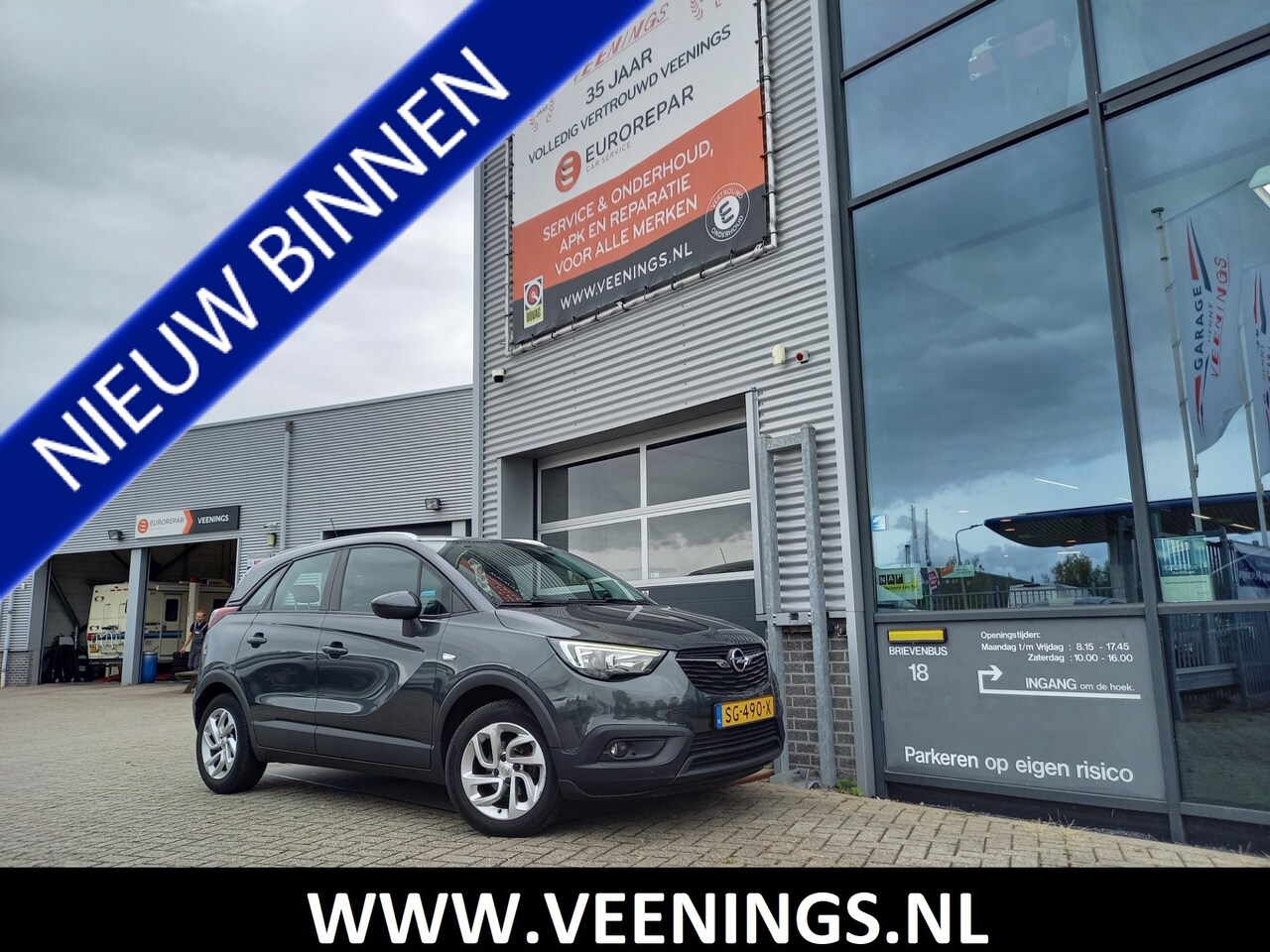 Opel Crossland X - 1.2 Online Edition - CARPLAY / ANDROID - PDC - NAVI - AIRCO - CRUISE - LM VELGEN - - AutoWereld.nl
