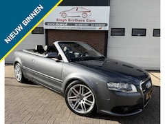 Audi A4 Cabriolet - 2.0 TFSI 200pk S-Line AUT LEER NAVI XENON INRUIL MOG