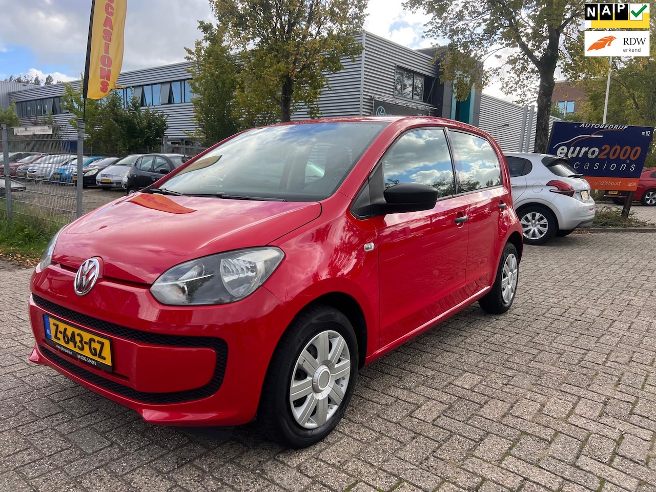 Volkswagen Up! - 1.0 high up! - Airco - 5 Deurs - Elektr Ramen - AutoWereld.nl