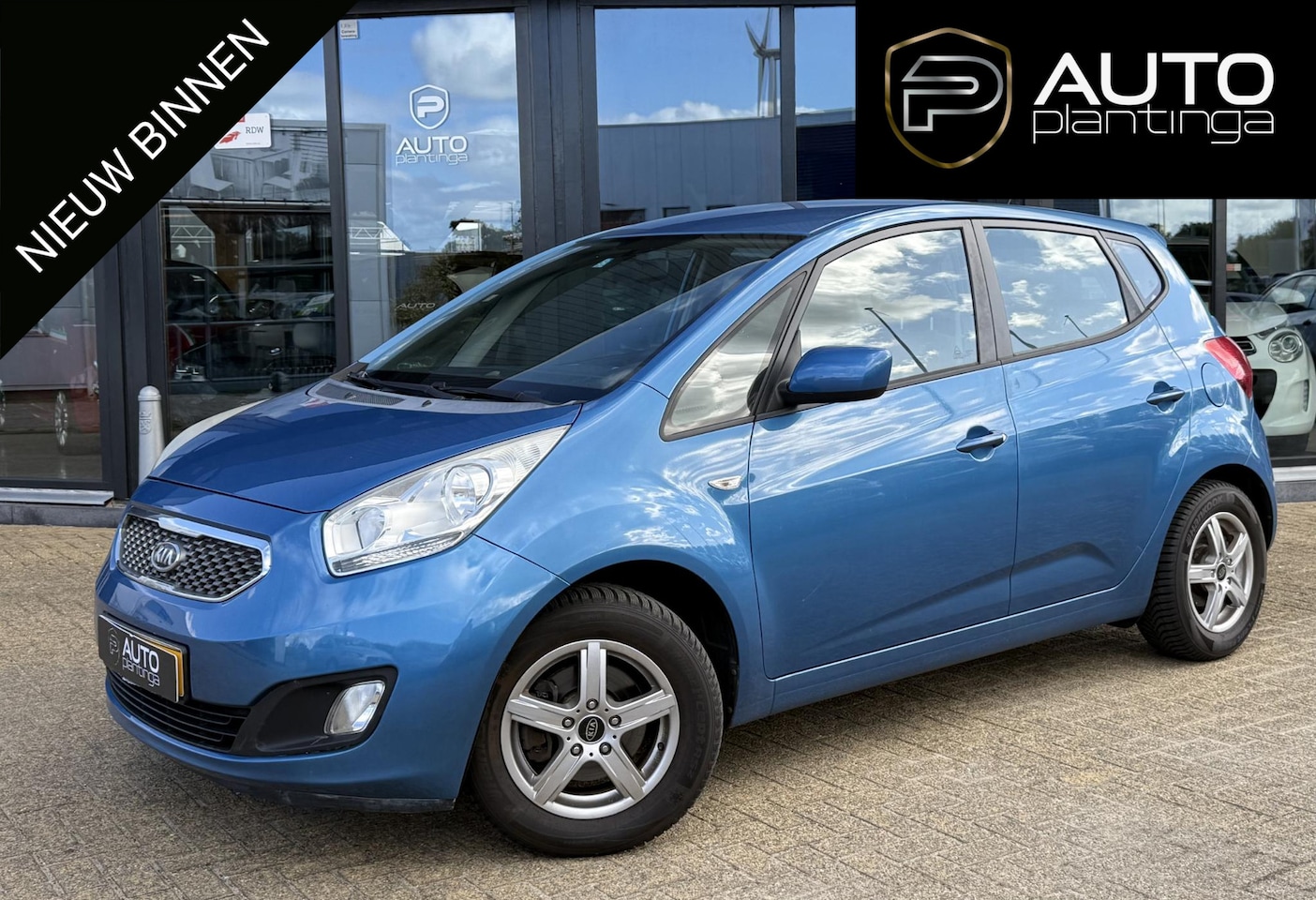 Kia Venga - 1.4 CVVT X-tra 90PK | Zeer Nette Staat | Airco | Parkeersensoren | Lichtmetalen Velgen | A - AutoWereld.nl