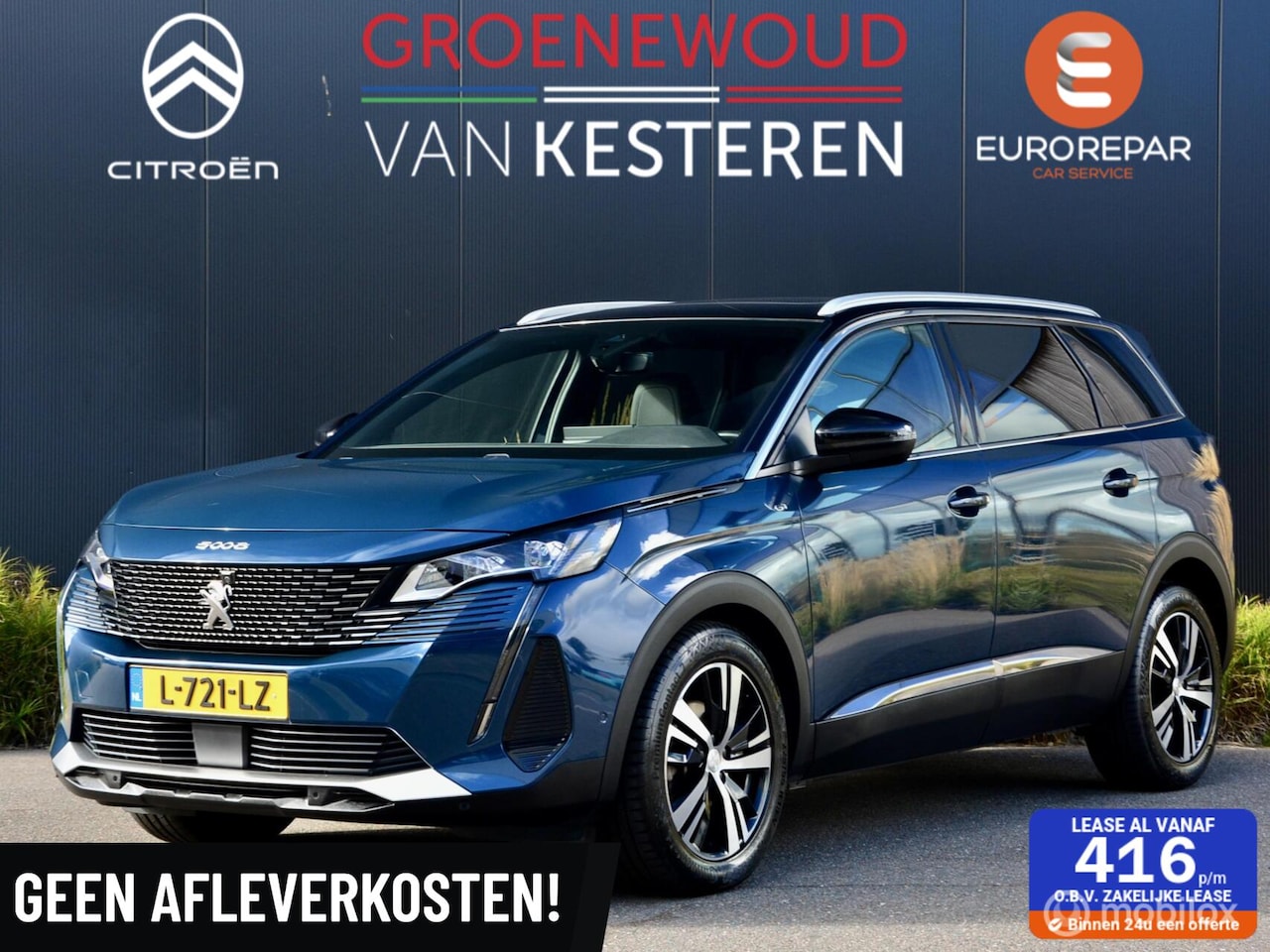 Peugeot 5008 - 130pk GT line I Panodak I Navi I Camera I - AutoWereld.nl