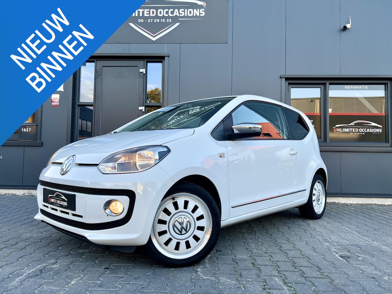 Volkswagen Up! - 1.0 HIGH UP! *75PK*CRUISE*NAVI - AutoWereld.nl