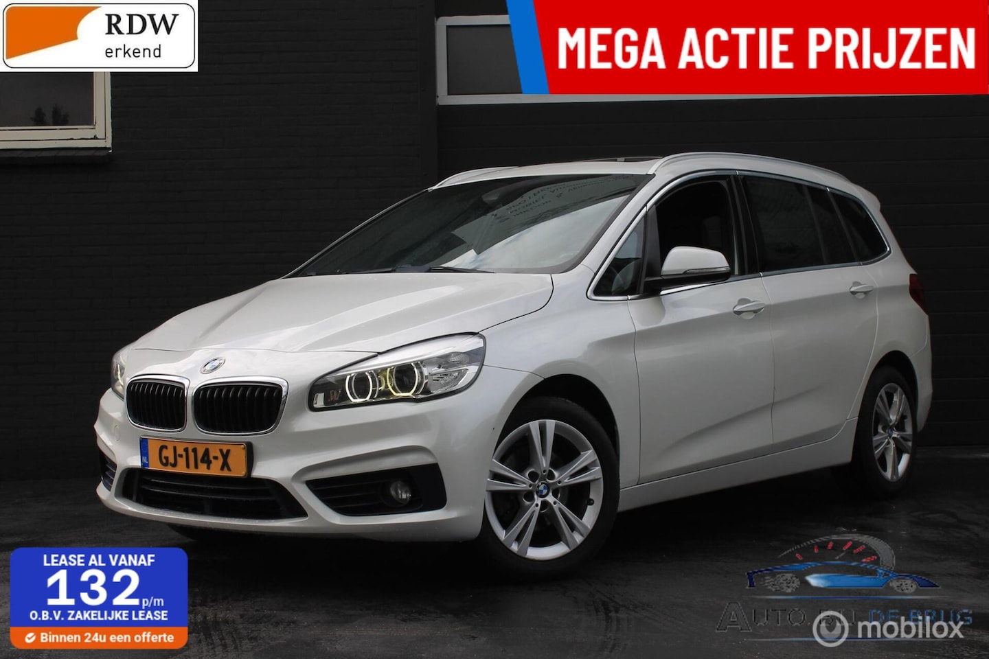 BMW 2-serie Gran Tourer - 216d Sport 7p. 116PK Pano Clima cruise - AutoWereld.nl