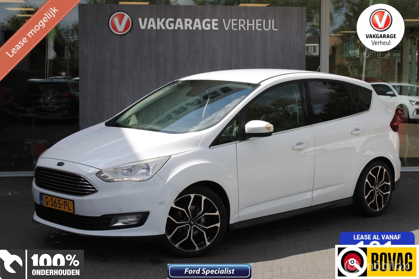 Ford C-Max - 1.0 Edition Plus|125Pk|Navi|Trekhaak|Boekjes - AutoWereld.nl