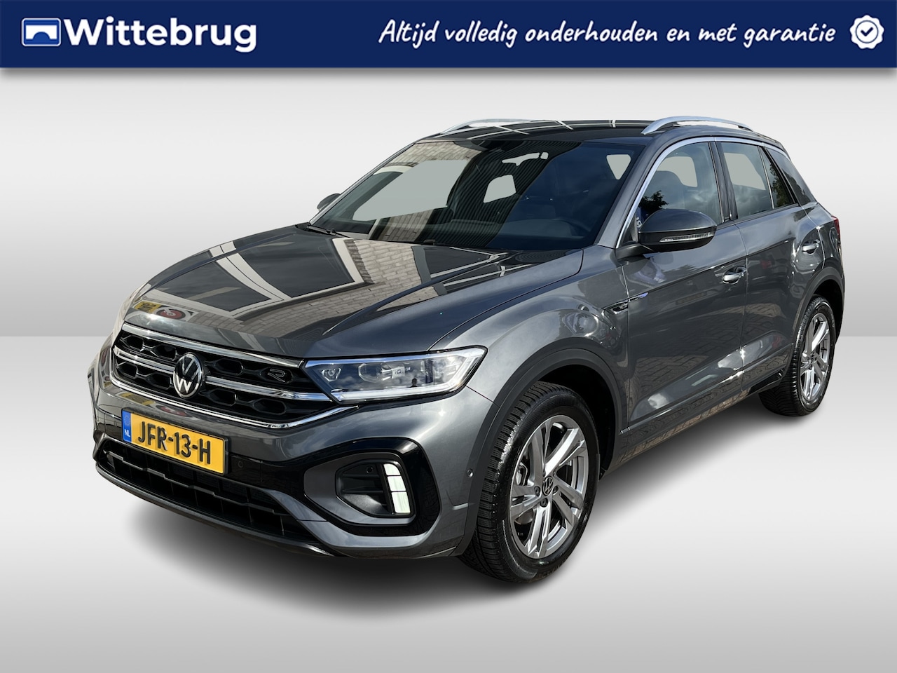 Volkswagen T-Roc - 1.5 TSI R-Line / AUTOMAAT/ 2X R-LINE/ MATRIX/ APP-CONNECT/ ADAPT. CRUISE/ DAB/ PARK. SENSO - AutoWereld.nl