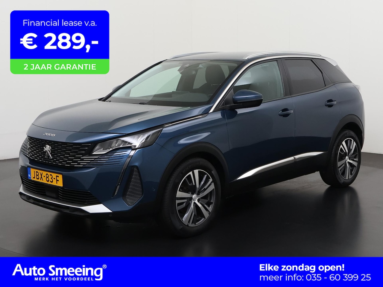 Peugeot 3008 - 1.2 PureTech Allure Pack Facelift | Nappa Leder | Stoelverwarming | Camera | Zondag Open! - AutoWereld.nl