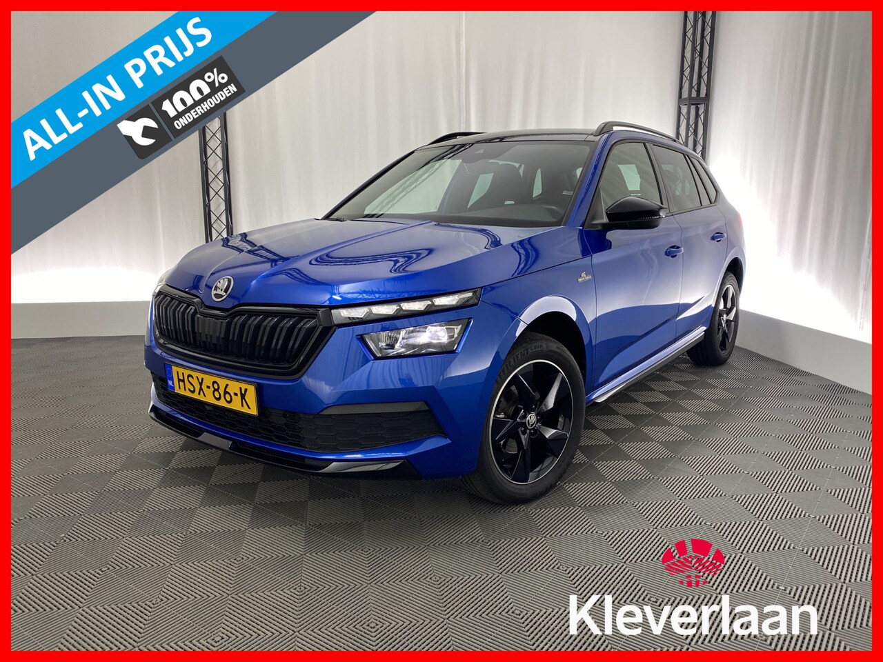 Skoda Kamiq - 1.0 TSI Sport Monte Carlo Automaat | Apple Carplay | Pano-Dak | Camera | Climate Control | - AutoWereld.nl