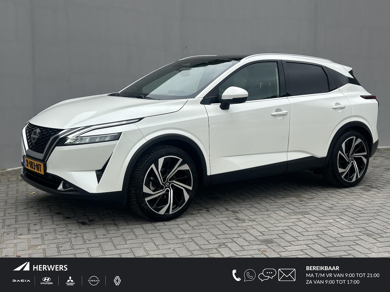 Nissan Qashqai - 1.3 MHEV Xtronic Tekna Plus / Trekhaak ( 1.800 kg ) / All season banden / Apple carplay / - AutoWereld.nl