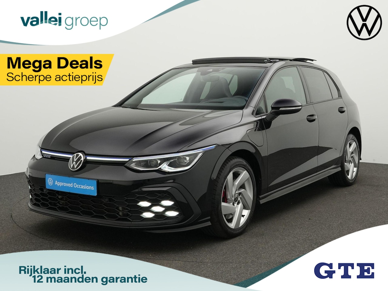 Volkswagen Golf - 1.4 245 pk DSG eHybrid GTE | Panoramadak | IQ Light | Achteruitrijcamera | Sportonderstel - AutoWereld.nl