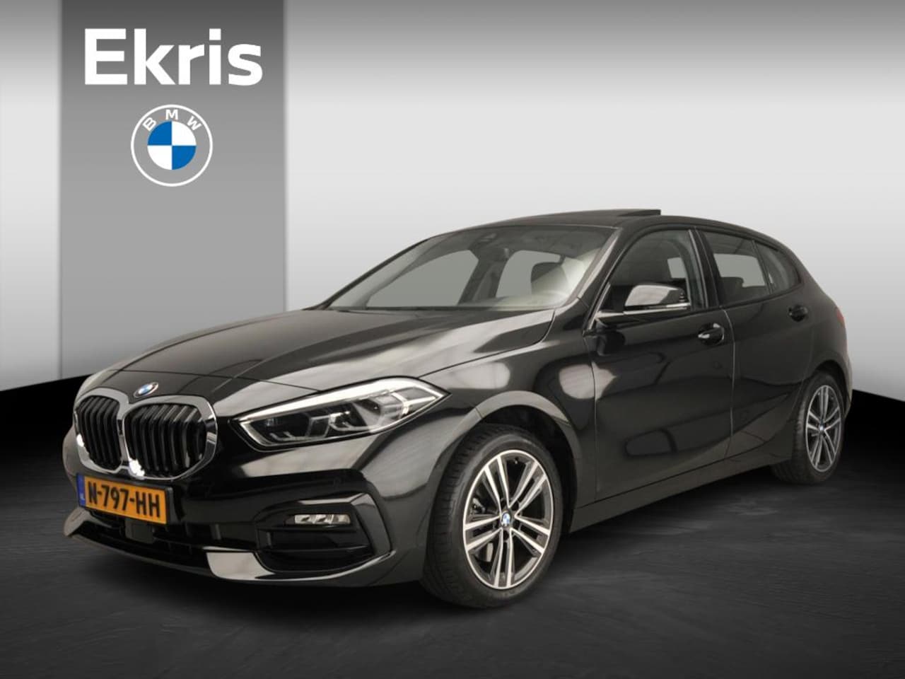BMW 1-serie - 5-deurs 118i | LED | Leder | HUD | Schuifdak | Active cruise | Stoelverwarming | DAB | Hif - AutoWereld.nl