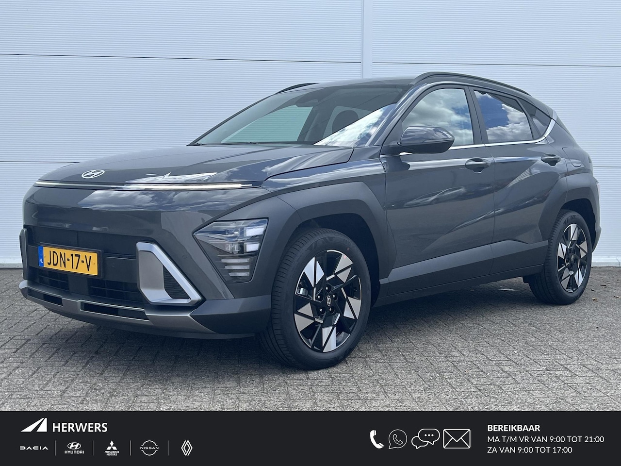 Hyundai Kona - 1.6 GDI HEV Comfort Smart voorstoelen verwarmd/ Apple Carplay/Android Auto/ navigatiesyste - AutoWereld.nl