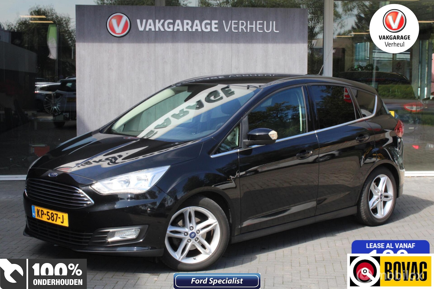 Ford C-Max - 1.0 Edition Plus|125Pk|Trekhaak|Navi|Boekjes - AutoWereld.nl