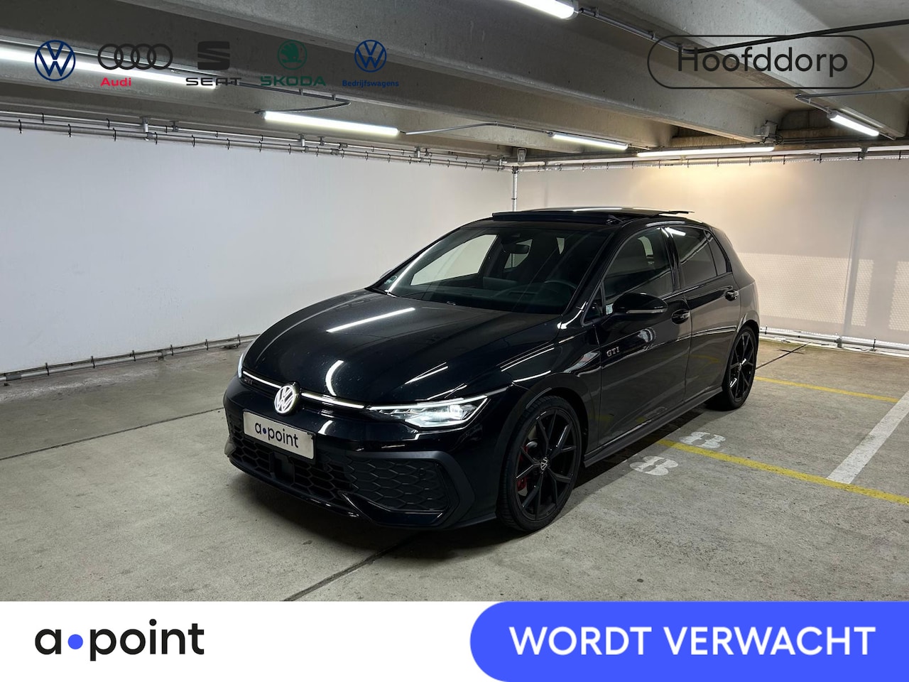 Volkswagen Golf - 2.0 TSI GTI 265PK DSG | Verlengde garantie | Panorama dak | Head up Display | Blackstyle | - AutoWereld.nl