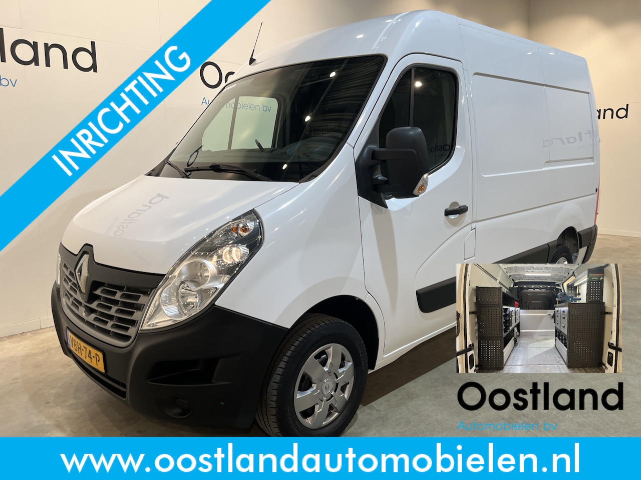 Renault Master - 2.3 dCi L1H2 130 PK Servicebus / Modul-System Inrichting / Euro 6 / Airco / Cruise Control - AutoWereld.nl