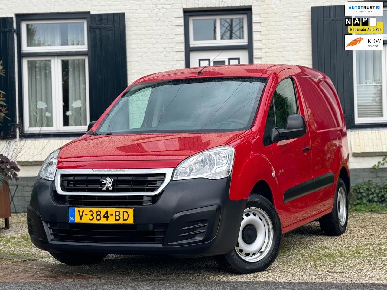 Peugeot Partner - 122 1.6 BlueHDi 75 L1 Pro|Cruise|Airco|PDC|NAP|Marge| - AutoWereld.nl