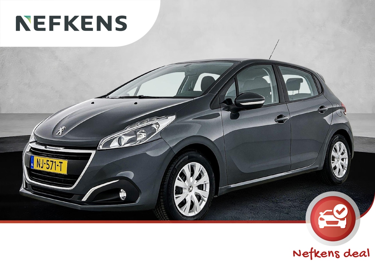Peugeot 208 - 1.2 Blue Lion 82pk | LAGE KM | Trekhaak | Airco | Navigatie | Parkeersensoren Achter | App - AutoWereld.nl