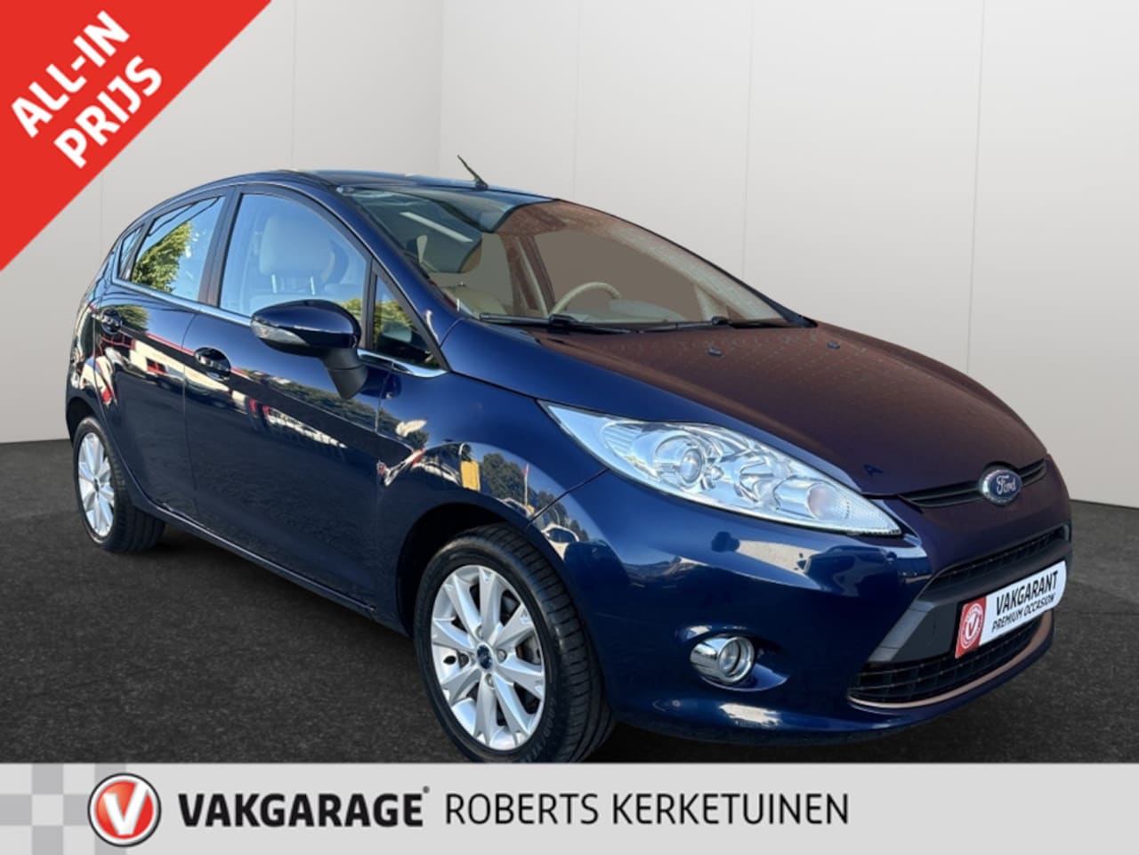 Ford Fiesta - 1.25 Ghia 82Pk 1e eigenaar slechts 46.813KM Forddealer onderhoud - AutoWereld.nl