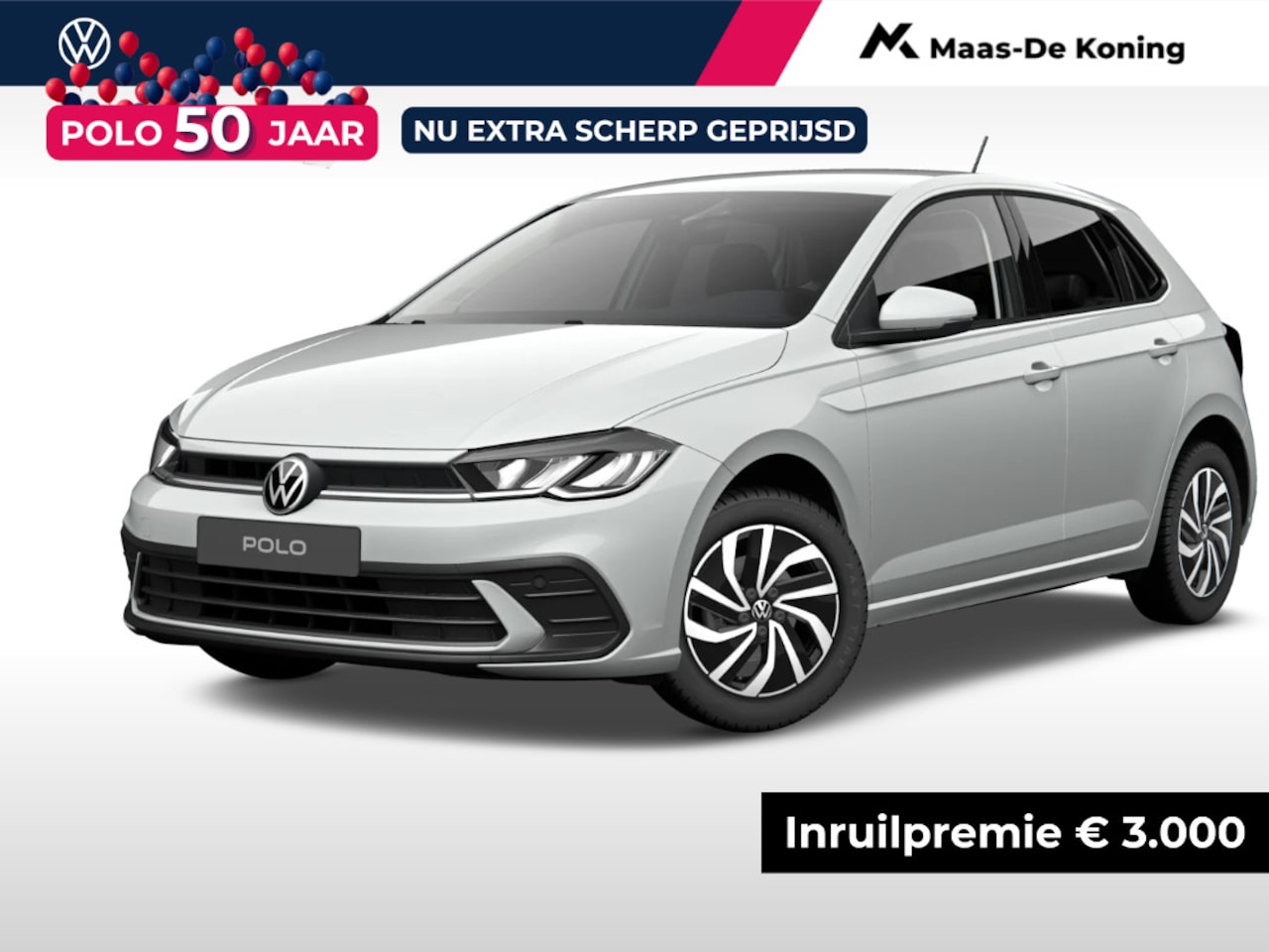 Volkswagen Polo - Life Edition 1.0 TSI 95 pk 5 versn. Hand · Achteruitrijcamera · - AutoWereld.nl
