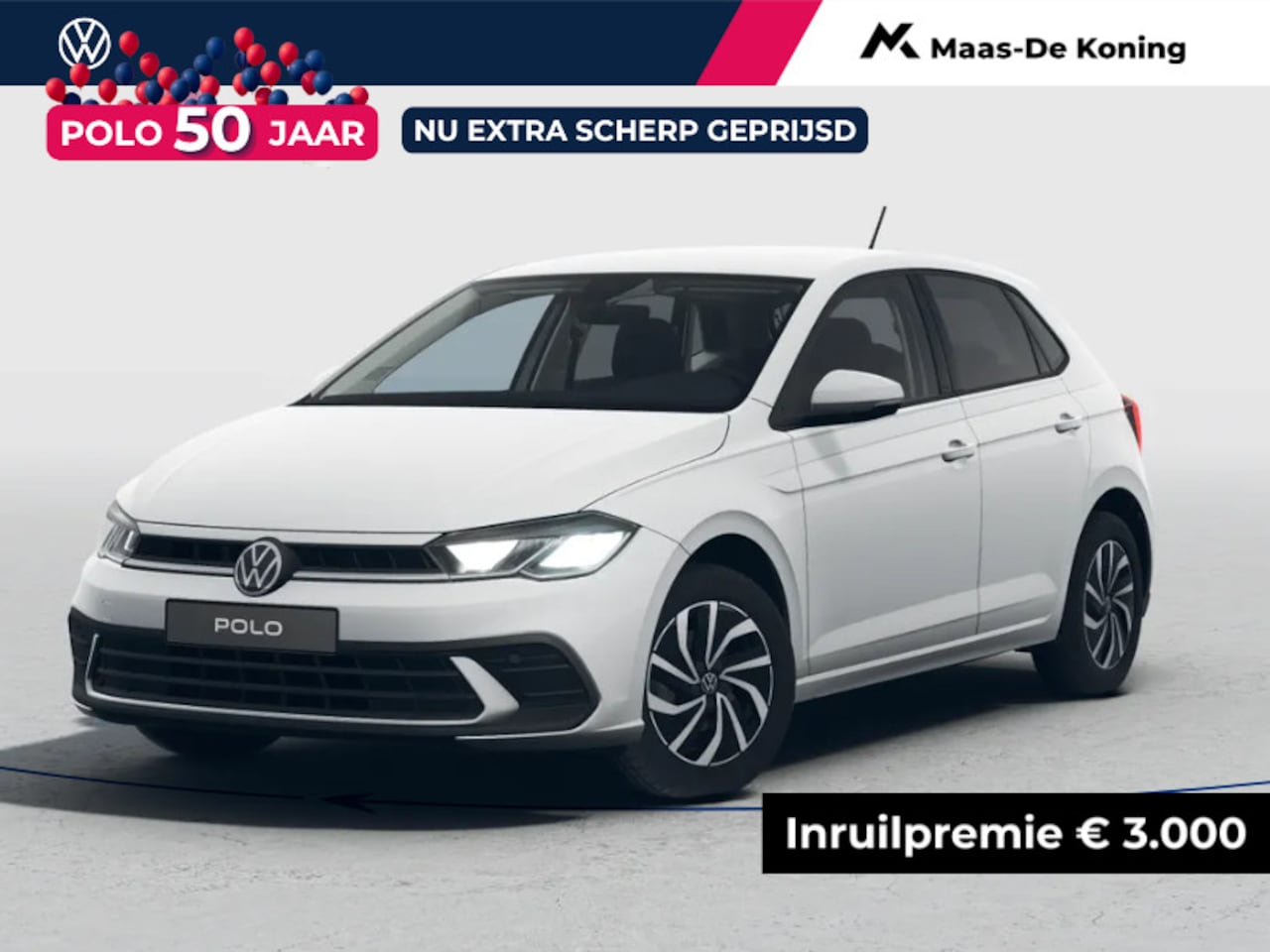Volkswagen Polo - Life Edition 1.0 TSI 95 PK 5 versn. Hand - AutoWereld.nl