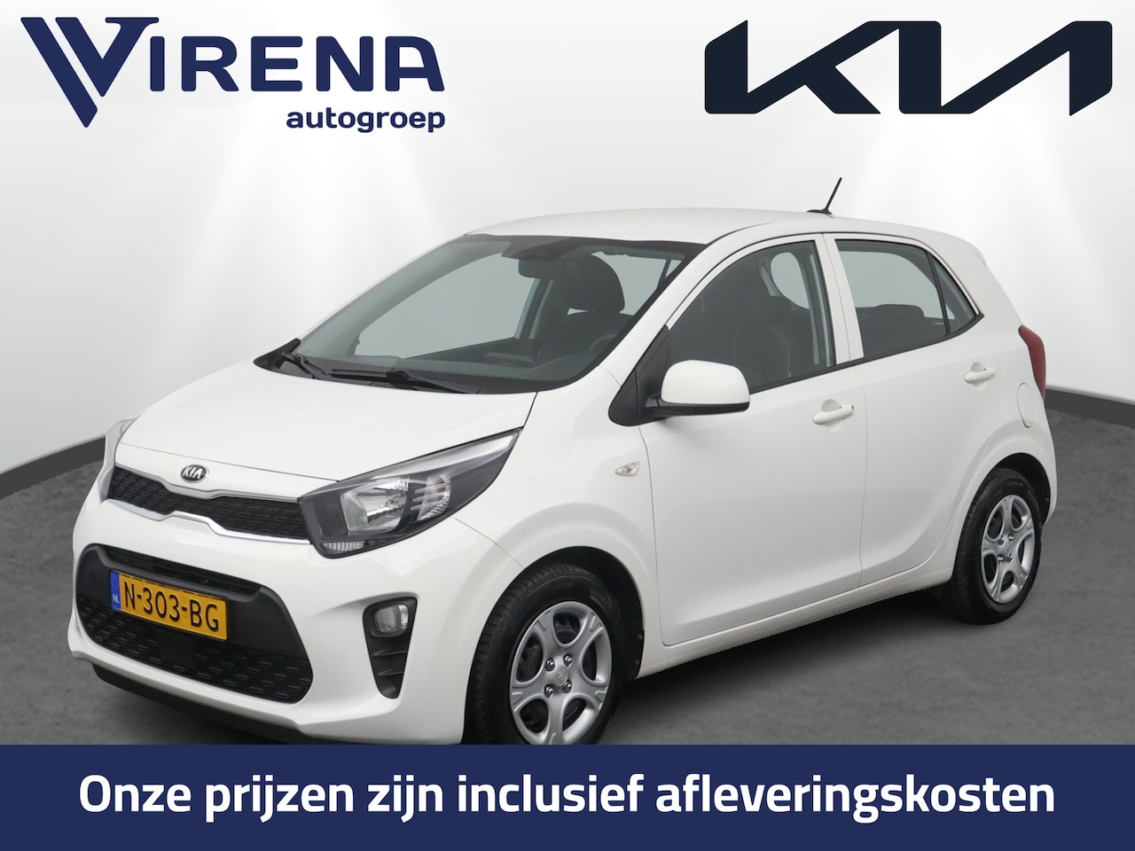 Kia Picanto - 1.0 DPi ComfortLine - Cruise Control - Airco - Bluetooth - Fabrieksgarantie 09-2028 - AutoWereld.nl