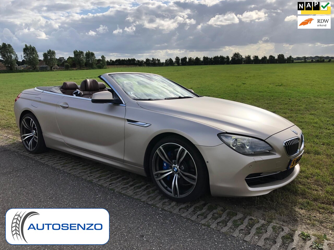 BMW 6-serie Cabrio - 640i High Executive 640i High Executive - AutoWereld.nl