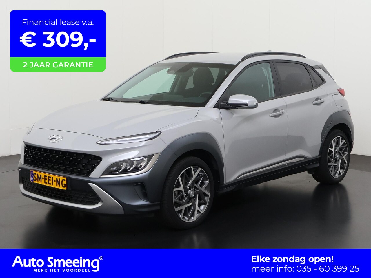 Hyundai Kona - 1.6 GDI HEV Fashion | Head Up | Camera | KRELL Audio | Zondag Open! - AutoWereld.nl