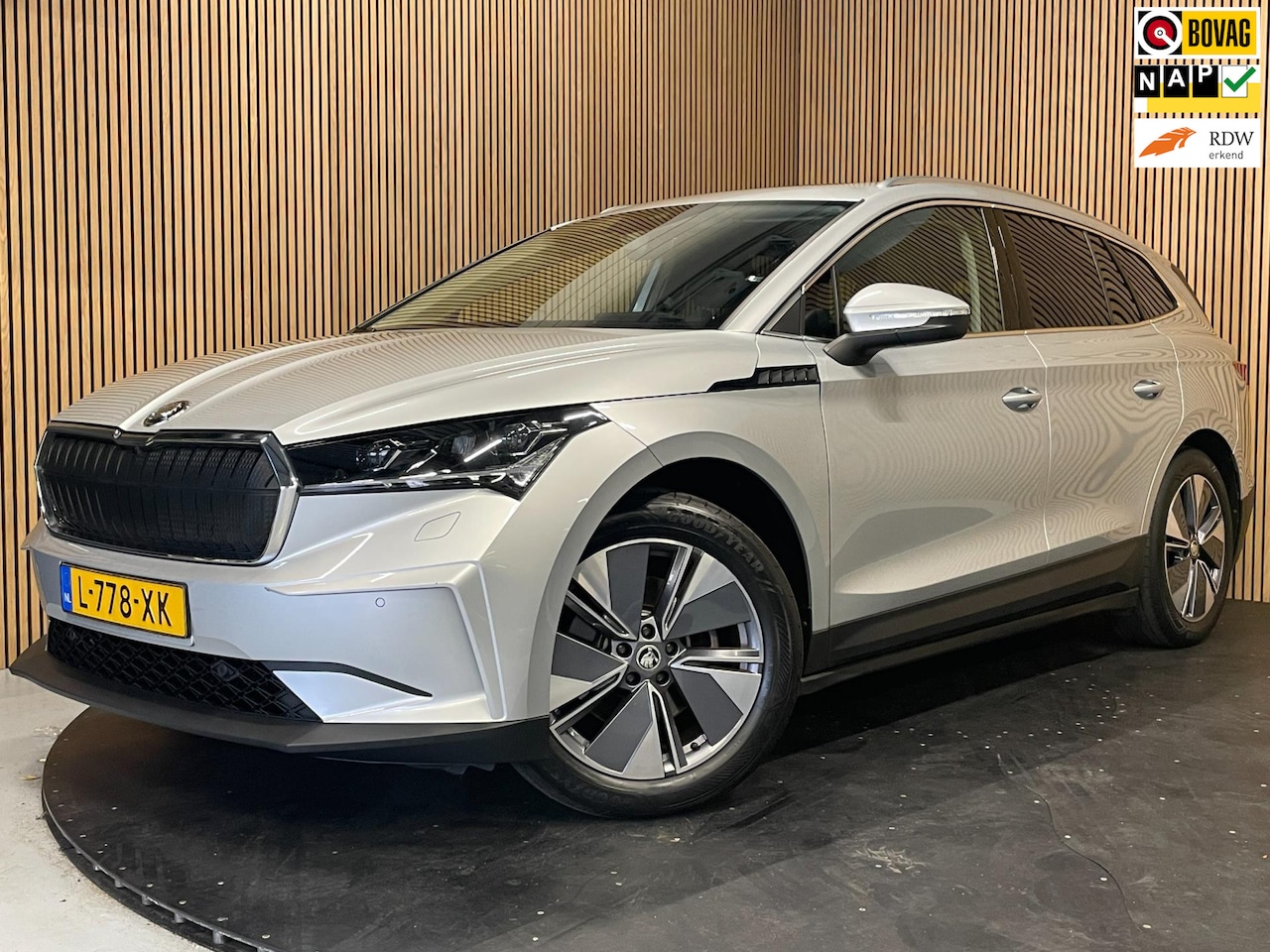 Skoda Enyaq iV - 60 |TREKHAAK|PANO|1/2 LEDER|CARPLAY|CAMERA|ACC|ELEK. INTERIEUR|STOEL,STUURVERW.|INCL.BTW|1 - AutoWereld.nl