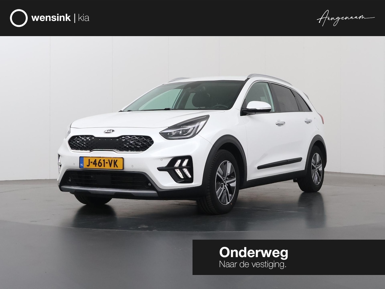 Kia Niro - 1.6 GDi Hybrid DynamicPlusLine | Trekhaak | Lederen Bekleding | Stoel/Stuurwielverwarming - AutoWereld.nl