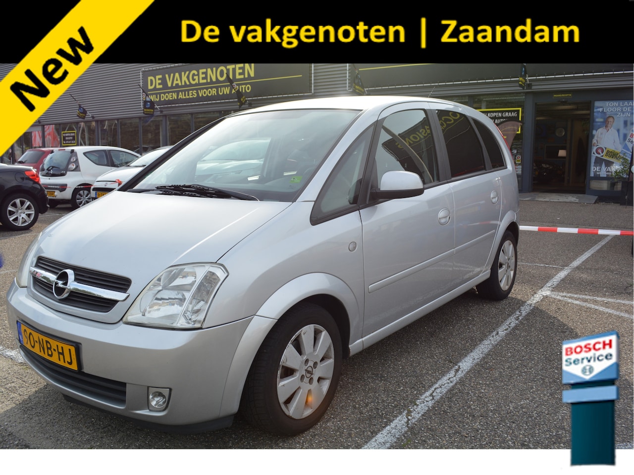 Opel Meriva - 1.6 Cosmo vaste prijs zo mee ! trek haak cruisec audio aux, lmvelg extra getint acherraam - AutoWereld.nl
