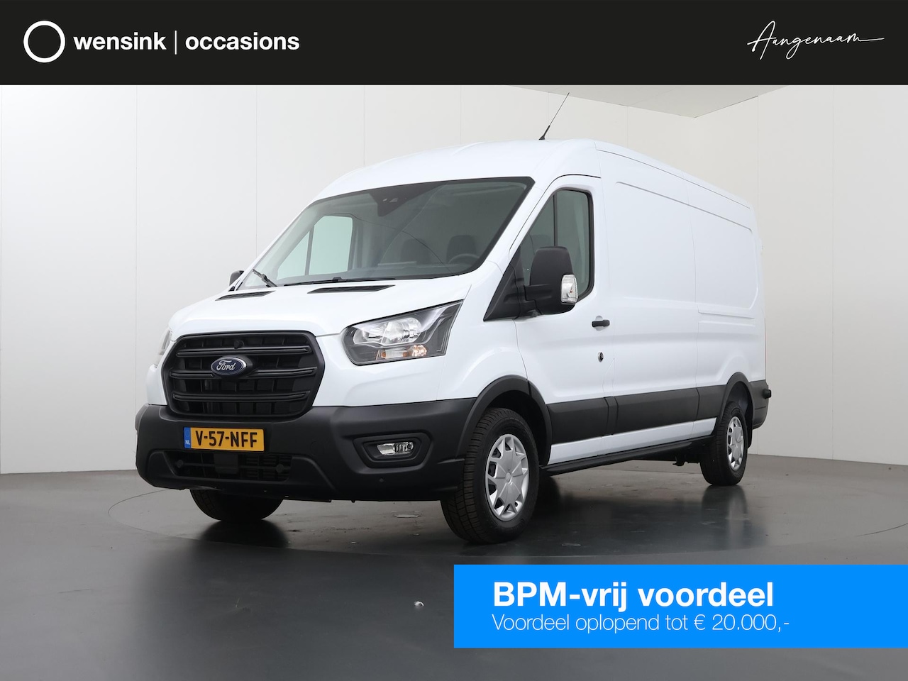 Ford Transit - 350 | 2.0 TDCI | Aut. | L3 H2 | TREND | AIRCO | NAVIGATIE | PARKEERSENSOREN V+A | TREKHAAK - AutoWereld.nl