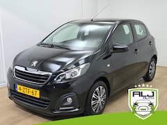 Peugeot 108 - Occasion 1.0 e-VTi Active met airco en nette km stand | Tweedehands 108 zwart met bluetoot