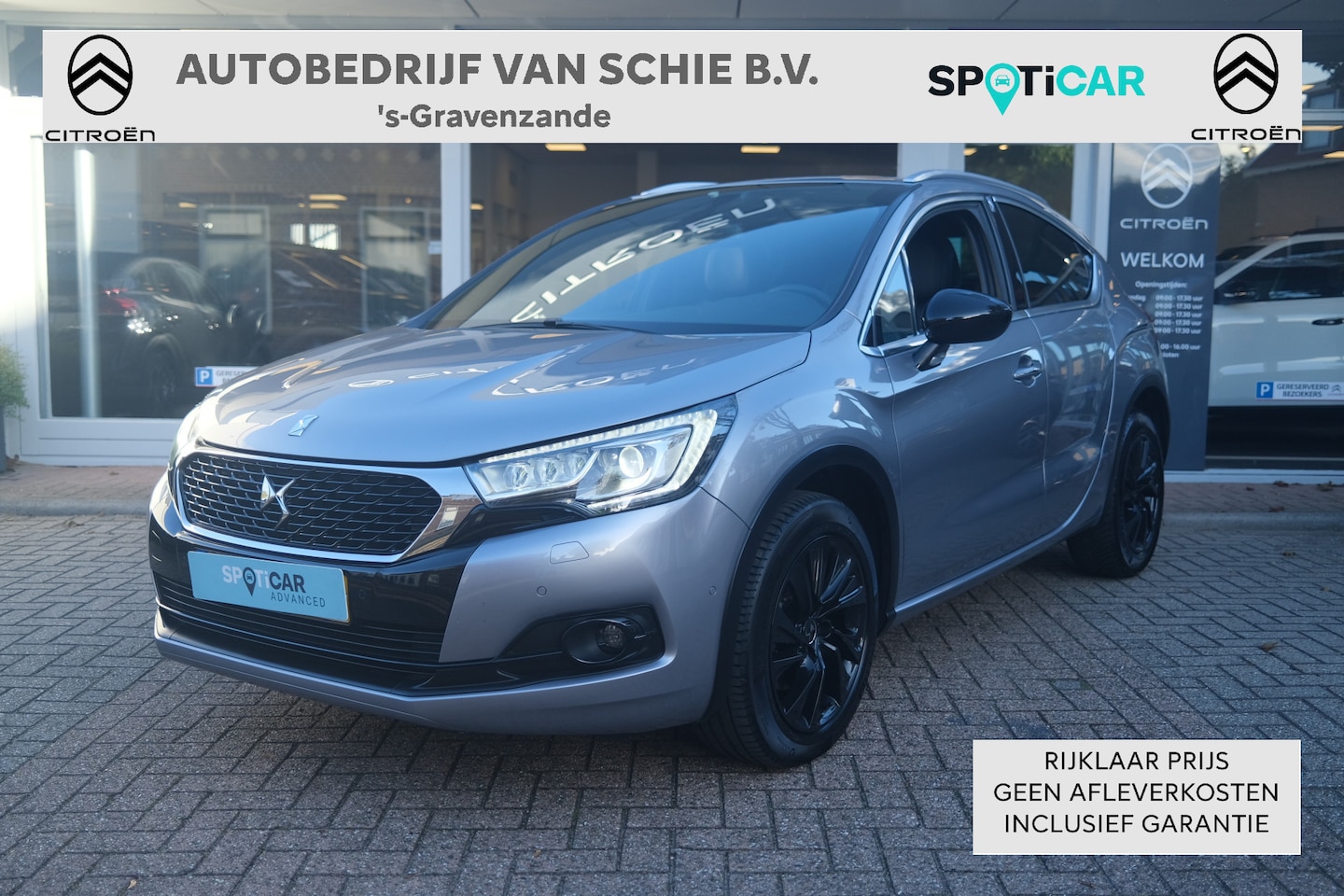 DS 4 Crossback - e-THP 165 Chic Automaat-6 Camera | Sensoren | Navi | AndroidAuto/AppleCarplay - AutoWereld.nl