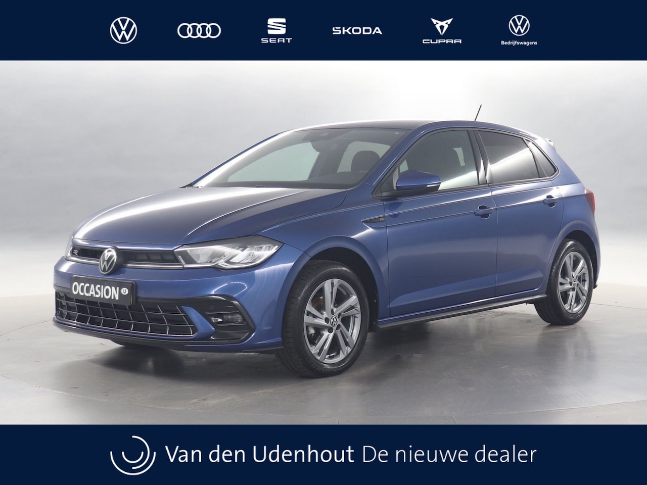 Volkswagen Polo - 1.0 TSI 95pk R-Line DSG / Navigatie / Keyless / Stoelverwarming / Camera - AutoWereld.nl