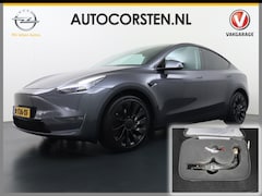 Tesla Model Y - Long Range AWD 75kWh Trekhaak Lmv 20" Wrmtepomp Leder Navi Ecc Premium Audio Stoel+Stuurve