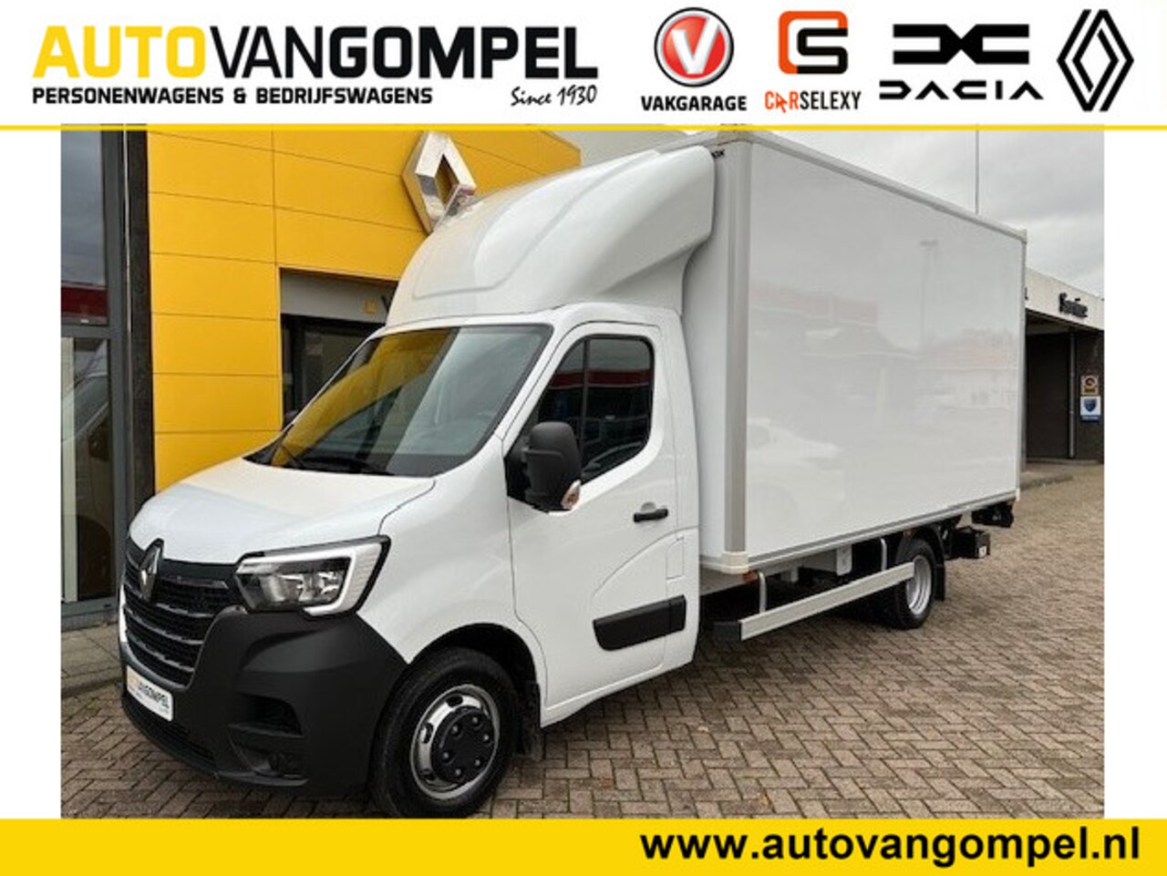 Renault Master - Bakwagen met laadklep 2.3dCi 165 pk DL/Dubbellucht/Laadklep 750kg/Navigatie/Cruisecontrol - AutoWereld.nl