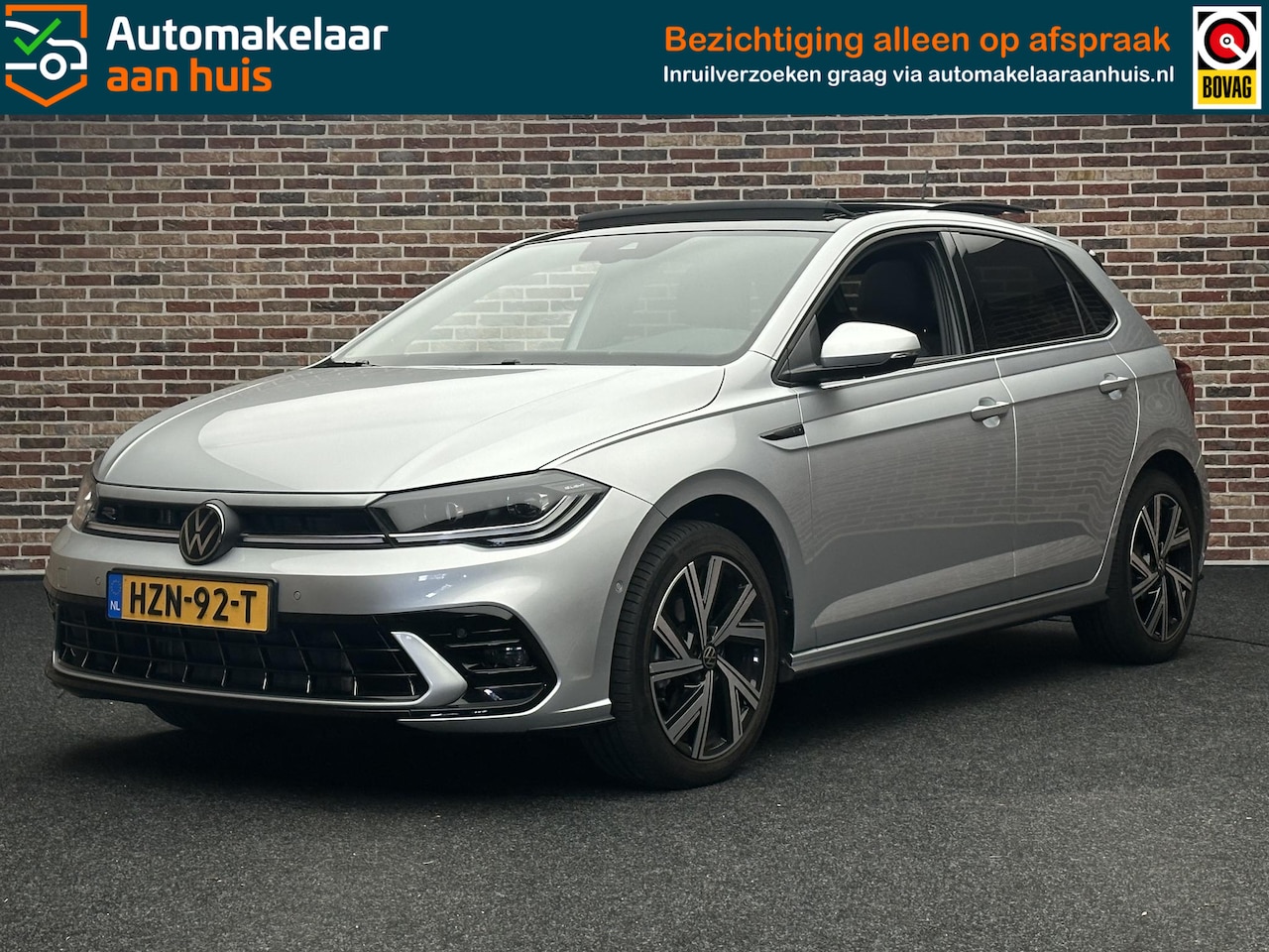 Volkswagen Polo - 1.0 TSI R-Line IQ CAMERA PANO BEATS VIRTUAL GARANTIE - AutoWereld.nl