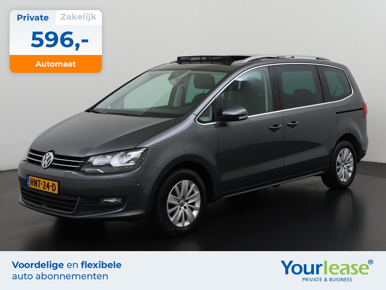 Volkswagen Sharan - 1.4 TSI DSG 7 Persoons | All-in 596,- Private Lease | Zondag Open! - AutoWereld.nl