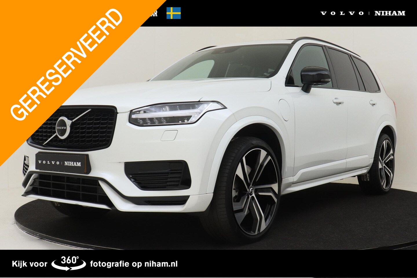 Volvo XC90 - T8 RECHARGE AWD R-DESIGN *FULL OPTIONS!* *LONG RANGE!* -PANO.DAK|LUCHTVERING|BOWERS&WILKIN - AutoWereld.nl