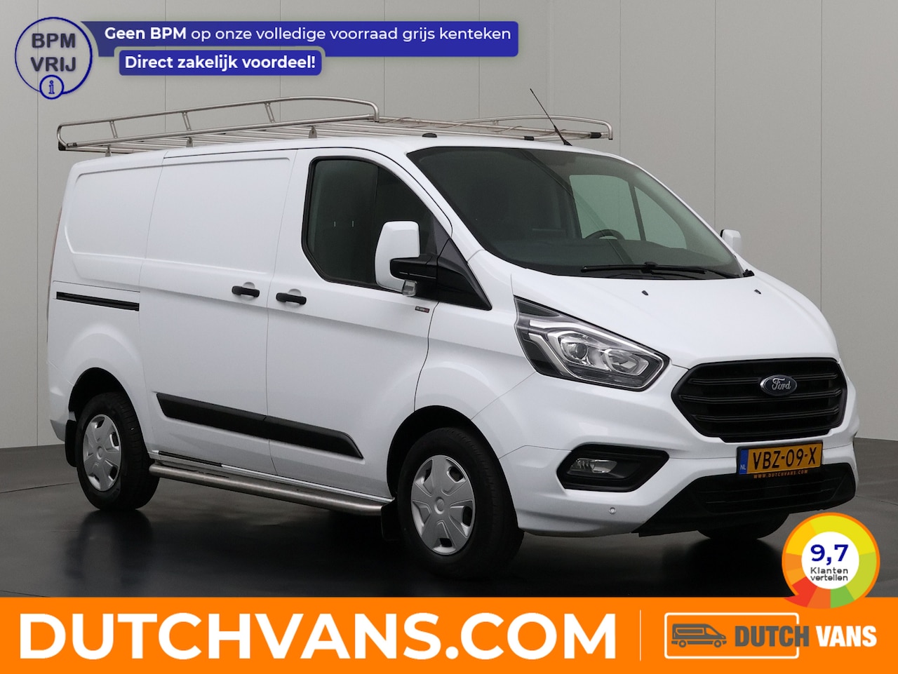 Ford Transit Custom - 2.0TDCI Imperiaal | Trekhaak | Airco | Cruise | Navigatie | Betimmering - AutoWereld.nl