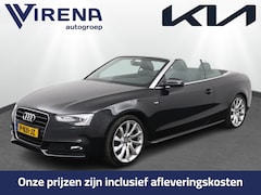 Audi A5 Cabriolet - 2.0 TFSI Pro Line S Automaat - Navigatie - Stoelverwarming - Leder - Navigatie - Sensoren