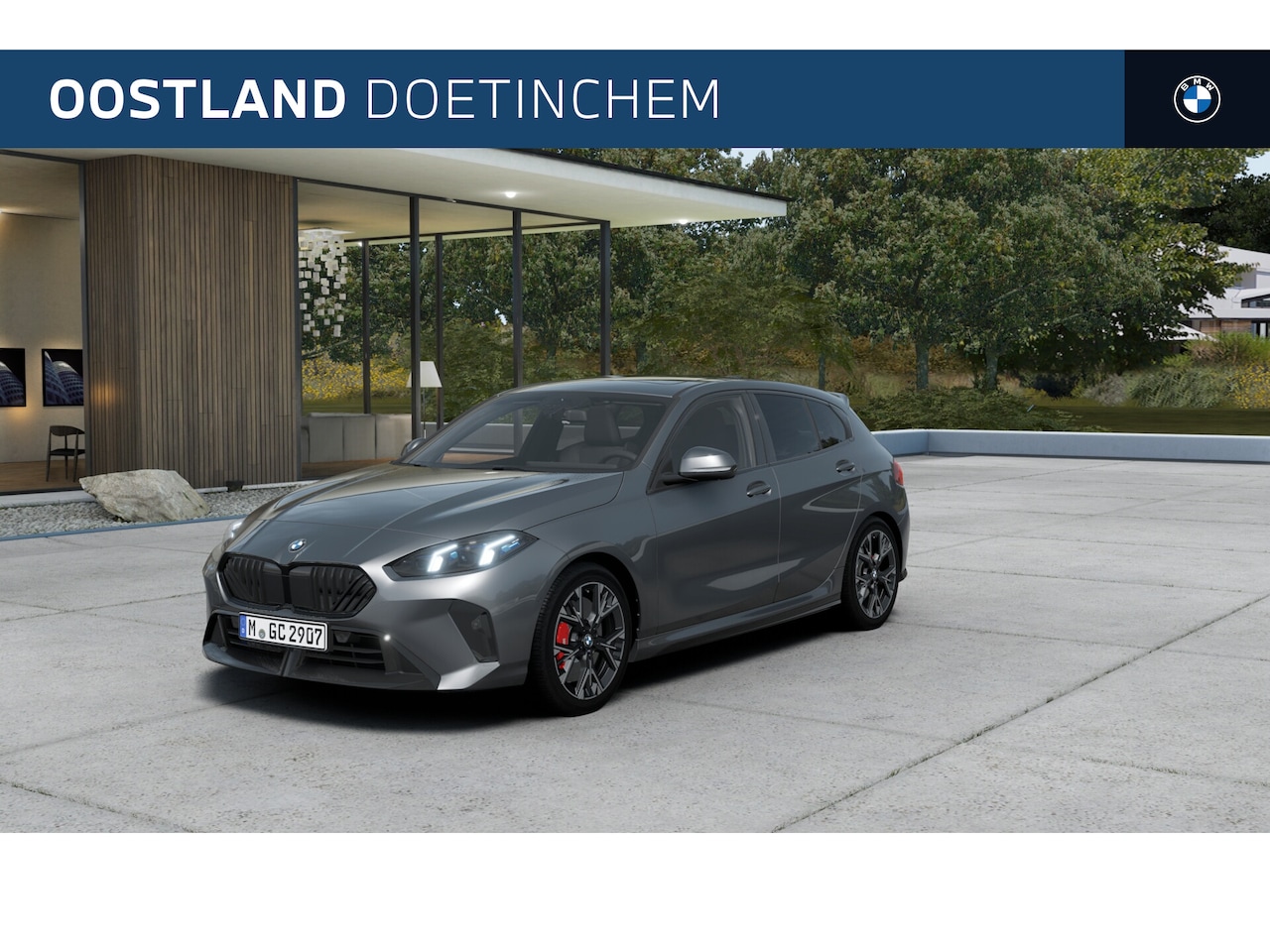 BMW 1-serie - 120 M Sport Automaat / Panoramadak / Sportstoelen / Achteruitrijcamera / M Adaptief onders - AutoWereld.nl
