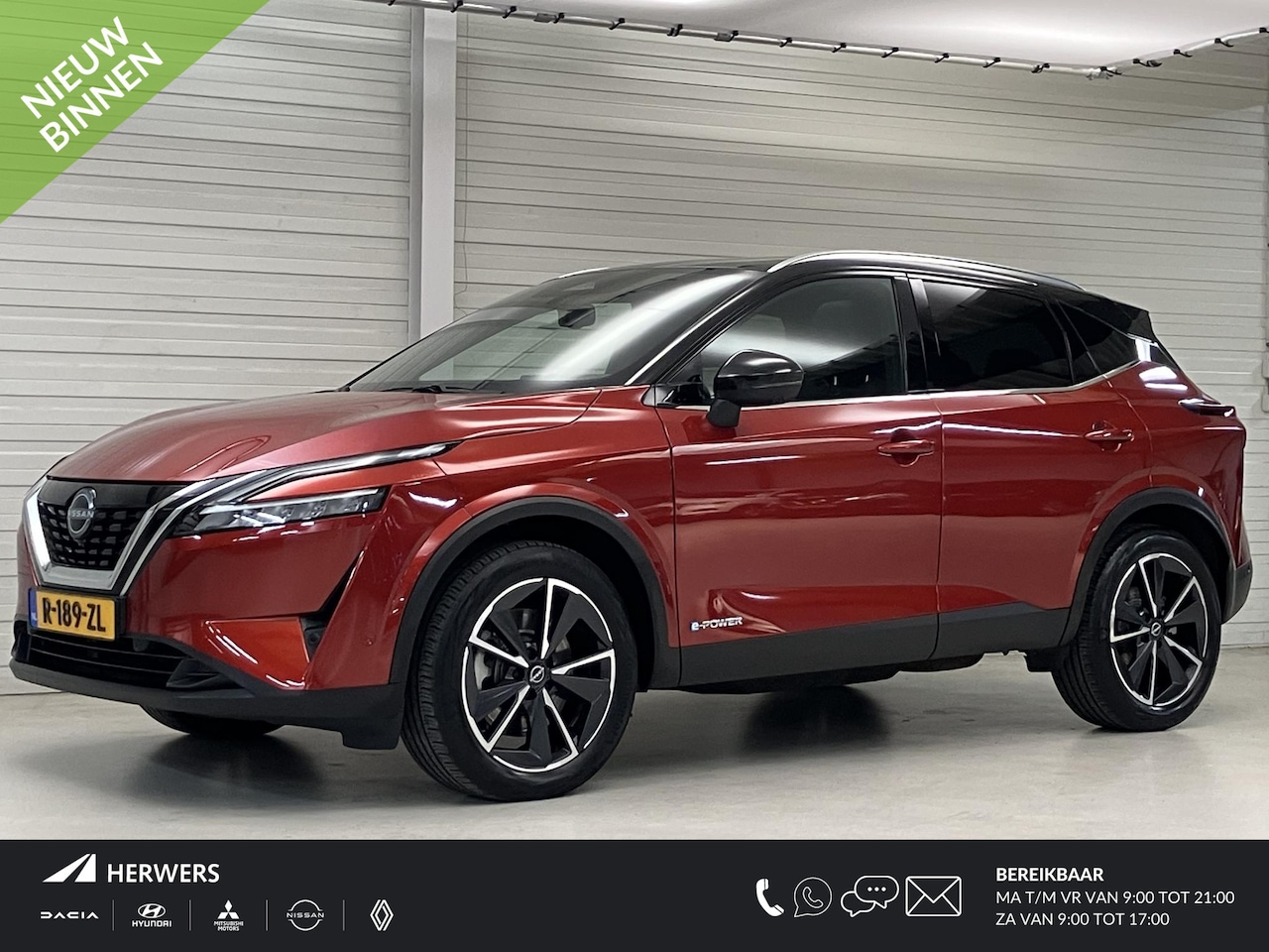 Nissan Qashqai - 1.5 e-Power Tekna / Eerste Eigenaar / Dealer Onderhouden / Elektrische Kofferbak / HUD Dis - AutoWereld.nl