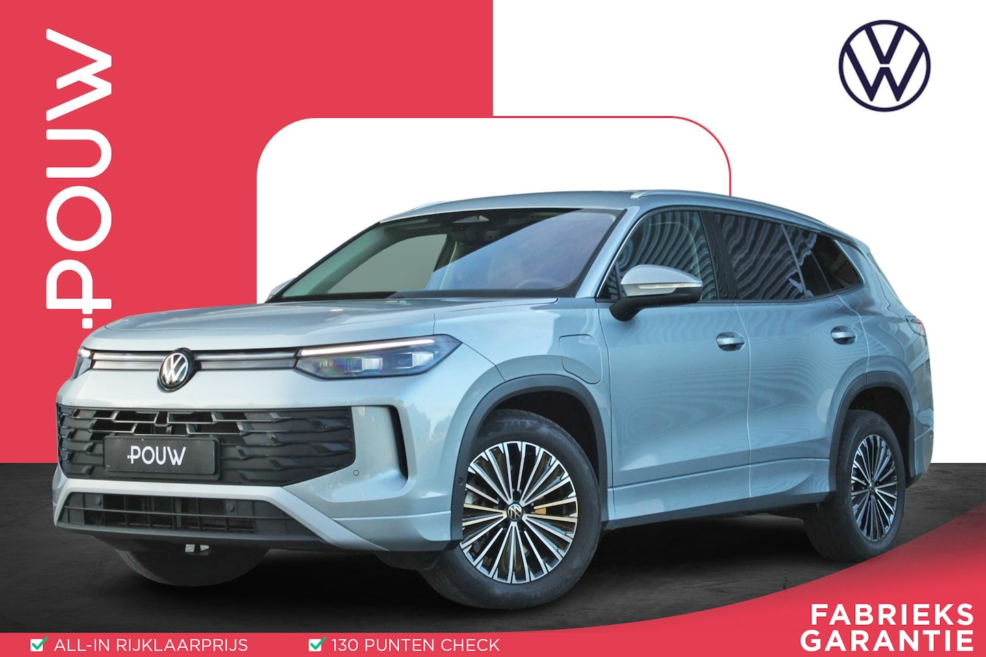Volkswagen Tayron - 1.5 204pk eHybrid Life Edition | Achterbank Verwarmd | Apple Carplay/Android Auto - AutoWereld.nl